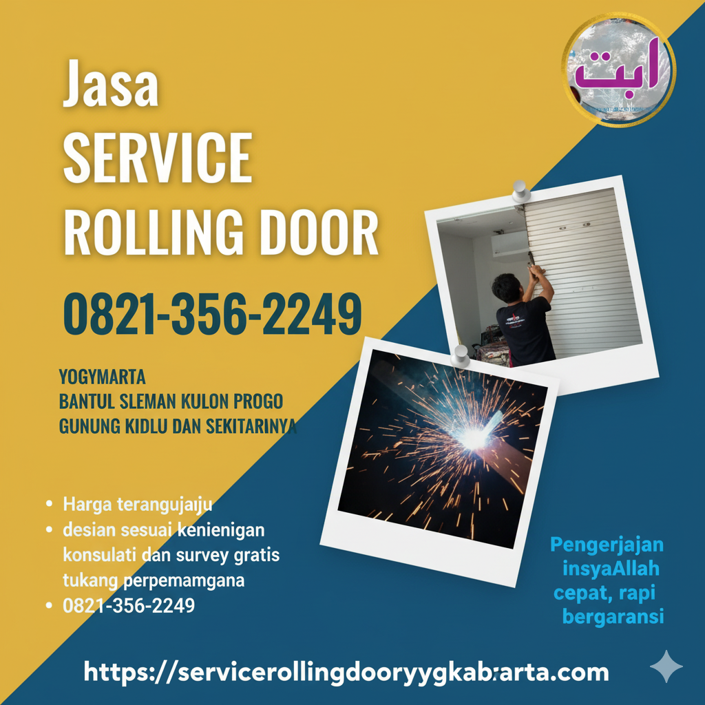 Jasa Service Rolling door danurejan Yogyakarta