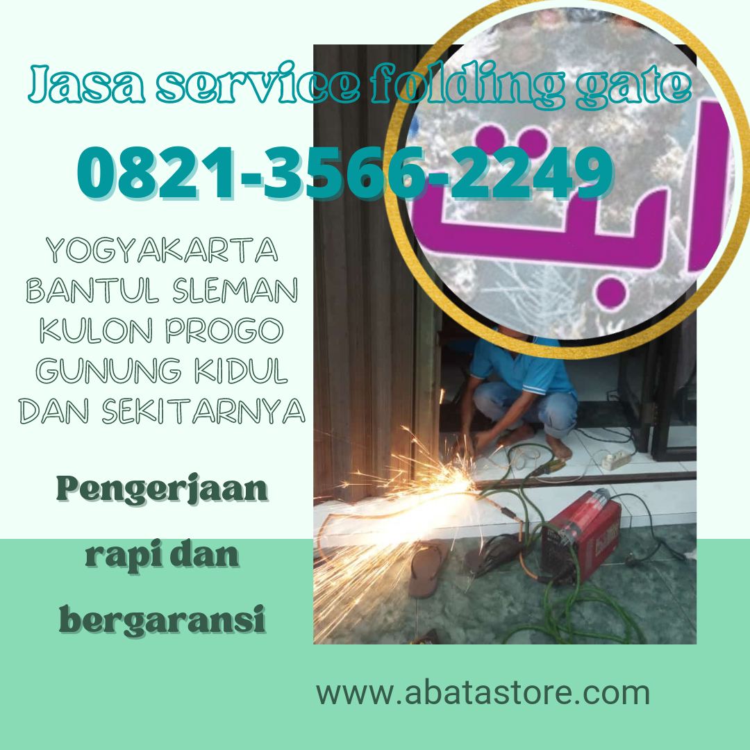Jasa Service Folding gate Yogyakarta Jasa Service Rolling door Yogyakarta